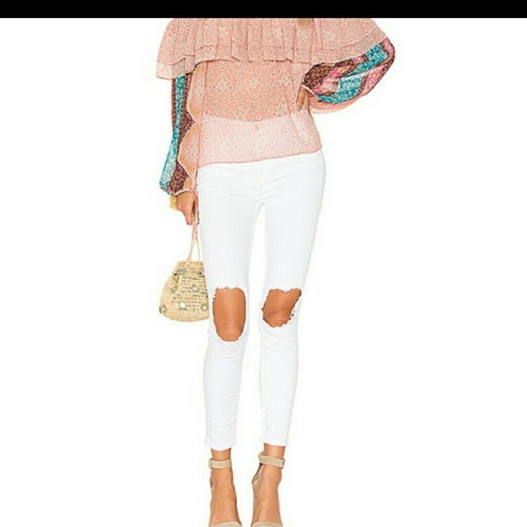 Free People Denim - Free People Destroyed skinny jeans